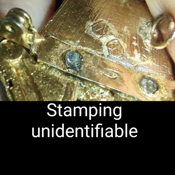 Vintage Angelfish Enamel & Crystal Brooch - Picture 7 of 7